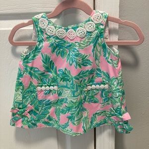 Lilly Pulitzer infant shift dress and matching bloomers